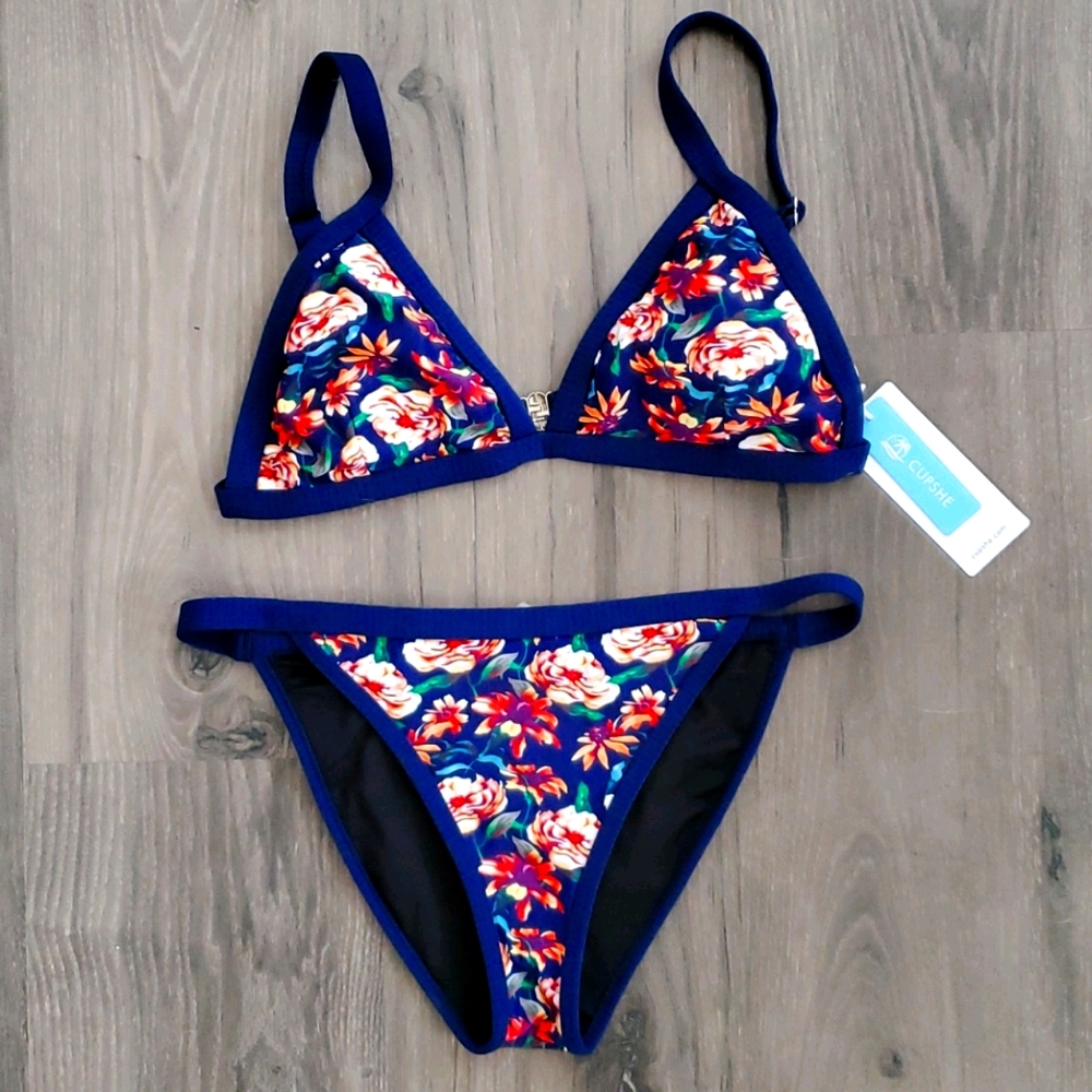 Two-piece CupShe bathingsuit/bikini
